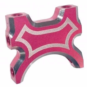 3RACING Support Supérieur Aluminium D4 SAK-D4808